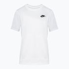 Nike Sportswear Club Essentials women's t-shirt white/black