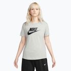Women's Nike Sportswear Club Essentials Logo dark grey heather/black T-shirt