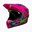 Bell Sanction 2 DLX Mips bonehead bike helmet gloss pink/turquoise