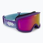 Giro Stomp purple linticular/ amber pink children's ski goggles