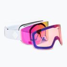 Women's ski goggles Giro Ella white bliss/pink/infrared