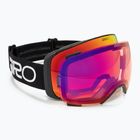 Ski goggles Giro Comp black wordmark/vivid ember/vivid infrared