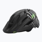 Giro Fixture II matte black ripple fade children's bike helmet