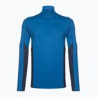 Men's thermal top Smartwool Merino Sport 1/4 Zip laguna blue/deep navy
