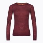 Women's thermal base layer Smartwool Intraknit Merino 200 Crew black cherry