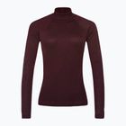 Women's Smartwool Thermal Merino Rib Turtleneck T-shirt purple SW016690K40