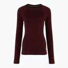 Women's Smartwool Classic Thermal Merino Base Layer Crew Boxed black cherry heather thermal longsleeve