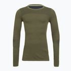 Men's thermal base layer Smartwool Intraknit Merino 200 Crew winter moss