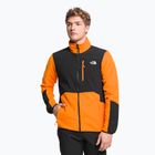 Men's fleece sweatshirt The North Face Glacier Pro FZ black and orange NF0A5IHS7Q61