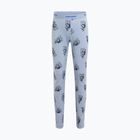 Children's thermal trousers icebreaker Merino 200 Oasis Bear Tour zinc blue/aop