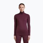 Women's thermal sweatshirt Icebreaker 200 Oasis LS Half Zip dark berry