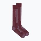 Women's ski socks Icebreaker Merino Ski+ Ultralight OTC berry/grey plum/zinc blue