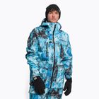 Men's snowboard jacket The North Face Printed Dragline blue NF0A7ZUF9C11