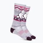Smartwool children's socks Wintersport Full Cushion Polar Bear Pattern OTC purple eclipse