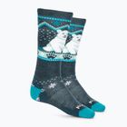 Smartwool children's socks Wintersport Full Cushion Polar Bear Pattern OTC twilight blue