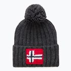 Men's winter beanie Napapijri Semiury 5 dark grey melange