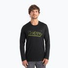Men's thermal top icebreaker Merino 150 Tech Lite II Tee Alps 3D black