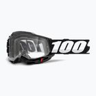 100% Accuri 2 OTG black/clear cycling goggles