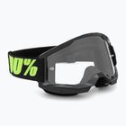 100% Strata 2 upsol/clear cycling goggles