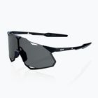 100% Hypercraft XS matte black/smoke sunglasses