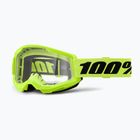Bike goggles 100% Strata 2 neon yellow/clear