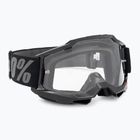 100% Accuri 2 black/clear cycling goggles