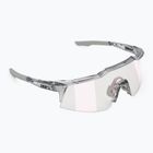 100% Speedcraft SL polished translucent grey/rose gold mirr photochr sunglasses