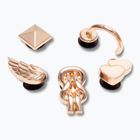 Crocs Jibbitz™ Elevated Gold Gurl pin 5 pcs.