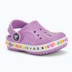 Crocs Bayaband Charm Band Clog Toddler orchid slides