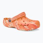 Women's Crocs Marbled Clog fresco/multi slides
