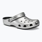 Crocs Classic silver/metallic slides