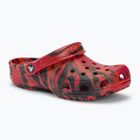 Crocs Classic Marbled Clog pepper/black slides