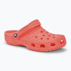 Crocs Classic Crocskin guava slides