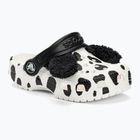 Crocs Classic I AM Dalmatian white / black children's flip-flops