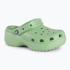 Women's Crocs Classic Platform Clog fair green