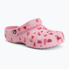 Slides Crocs Classic Valentines Day Clog flamingo