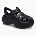 Women's sandals Crocs Stomp Fisherman Sandal black