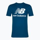 Men's New Balance Essentials Stacked Logo T-shirt blue