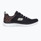 SKECHERS women's shoes Flex Appeal 4.0 Wild Ballad black/leopard