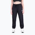Women's training trousers New Balance Essentials Stacked Logo French black WP31530BK