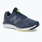 New Balance men's running shoes W680 v7 navy blue M680CN7.D.085