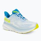 Men's running shoes HOKA Clifton 9 Wide ice water/evening primrose