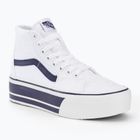 Vans UA SK8-Hi Tapered Stackform Sport Stripes navy true/white shoes