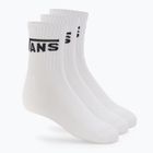 Vans Classic Half Crew men's socks 3 pairs white