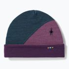 Smartwool Thermal Merino Colorblock winter hat twilight blue heather
