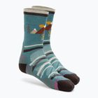 Women's trekking socks Smartwool Hike Light Cushion Under The Stars Crew cascade green