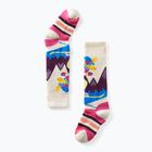 Smartwool children's socks Wintersport Full Cushion Mountain Moose Pattern OTC moonbeam