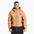 Men's ski jacket The North Face Mount Bre almond butter/black