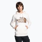 Men's The North Face Standard Hoodie gardenia white/coal brown water distortion print