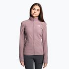 Women's fleece sweatshirt The North Face 100 Glacier Fz fawn grey